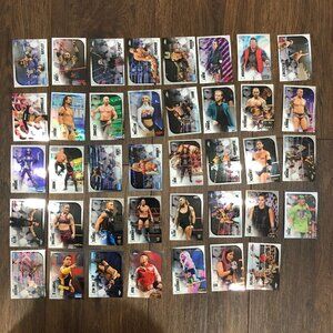 2020 Topps Chrome WWE RAW Smack Down - Rhea Ripley RC John Cena Randy Orton LOT